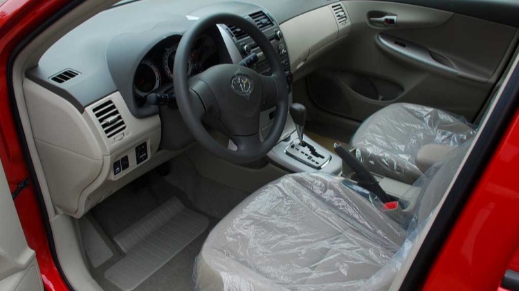 The Interior of Used 2007 Toyota Corolla for Sale-Front row