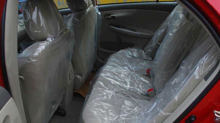 The Interior of Used 2007 Toyota Corolla for Sale-Back row