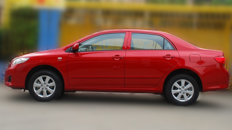 The Exterior of Used 2007 Toyota Corolla for Sale-Side View