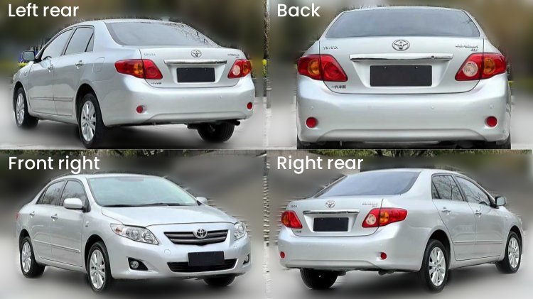 The different view of Used 2008 Toyota Corolla for Sale