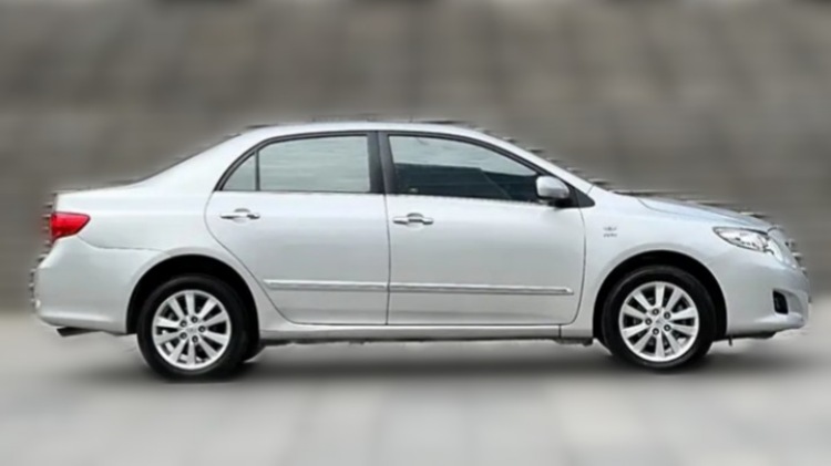 The Exterior of Used 2008 Toyota Corolla for Sale-Side View