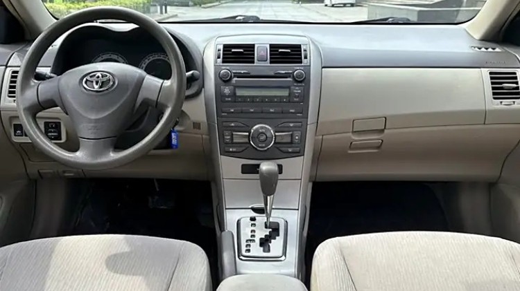 The Interior of Used 2009 Toyota Corolla for Sale