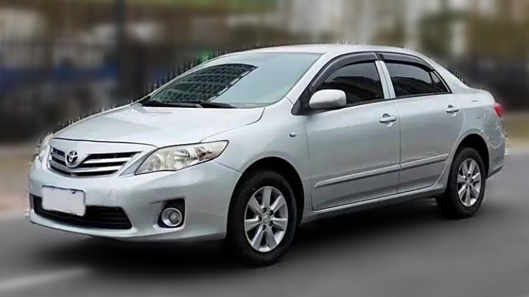 The Exterior of Used 2011 Toyota Corolla Car for sale