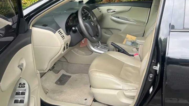 The Interior of Used 2013 Toyota Corolla 1.6L Auto