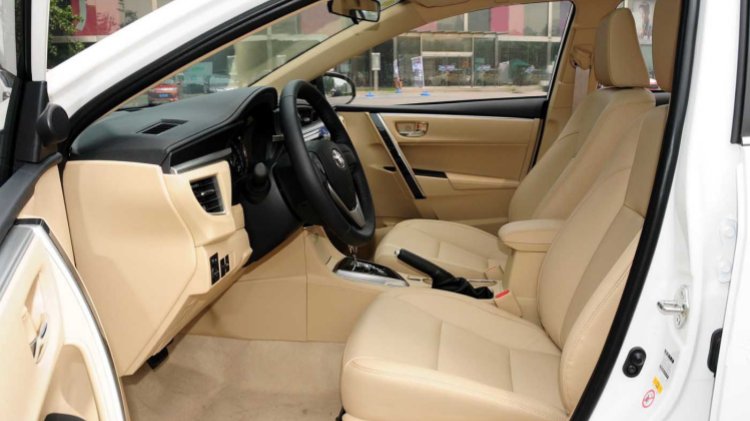 The Interior of Used 2014 Toyota Corolla CVT for sale-Front Row