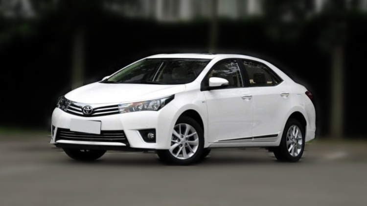 The Exterior of Used 2014 Toyota Corolla CVT for sale