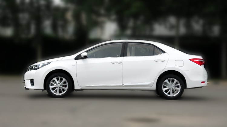 The Exterior of Used 2014 Toyota Corolla CVT for sale-Left Side