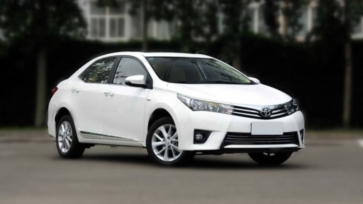 The Exterior of Used 2014 Toyota Corolla CVT for sale-Right Front