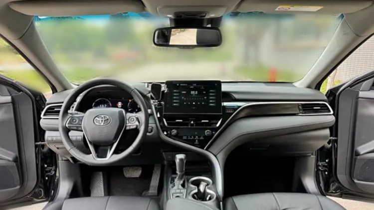 The Interior of Used 2021 Toyota Camry Models for sale