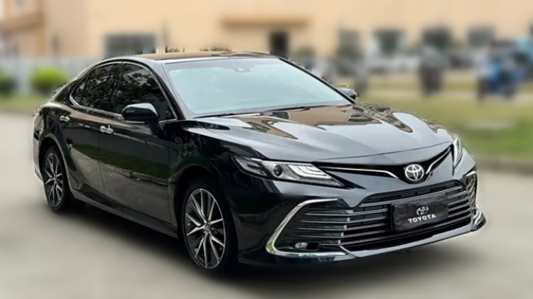 The Exterior of Used 2021 Toyota Camry Models for sale