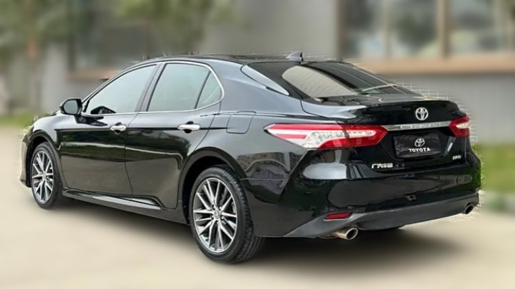 The Exterior of Used 2021 Toyota Camry Models for sale