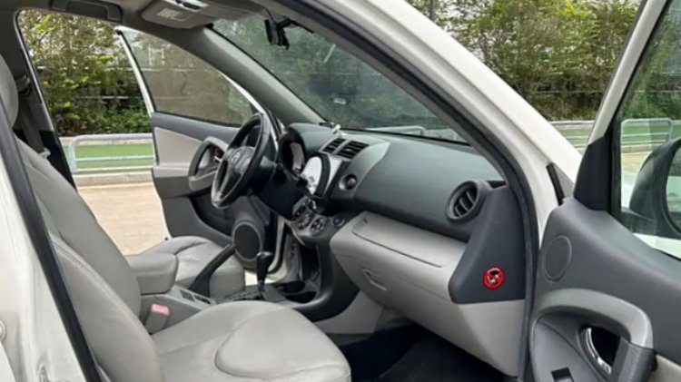 The Interior of used 2010 Toyota RAV4 for sale-front row