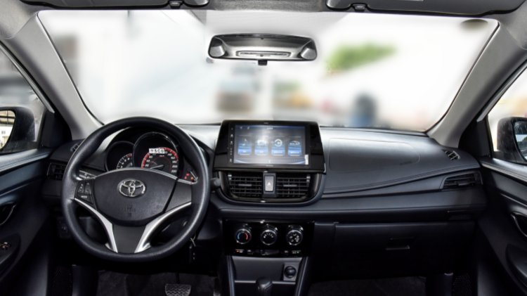 The Interior of Used Toyota Vios 2021 Model