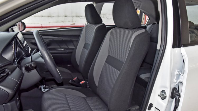 The Interior of Used Toyota Vios 2021 Model-front row