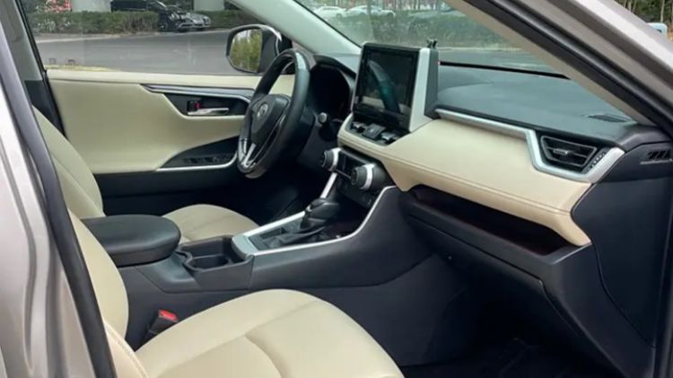 The Interior of used 2020 Toyota RAV4 for Sale