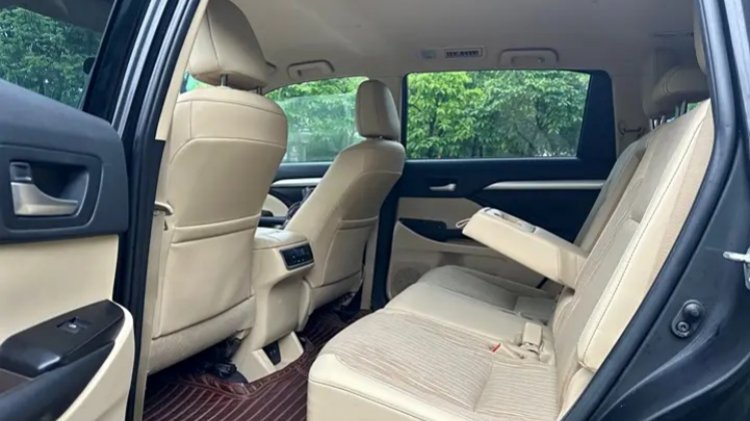 The Interior of Used 2021 Toyota Highlander for Sale-Back row