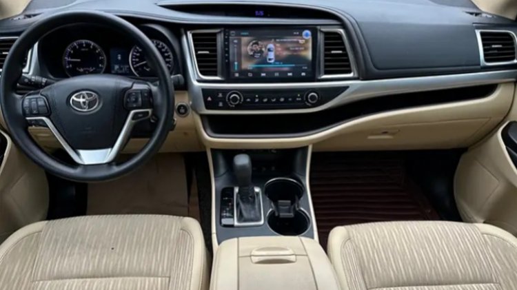 The Interior of Used 2021 Toyota Highlander for Sale