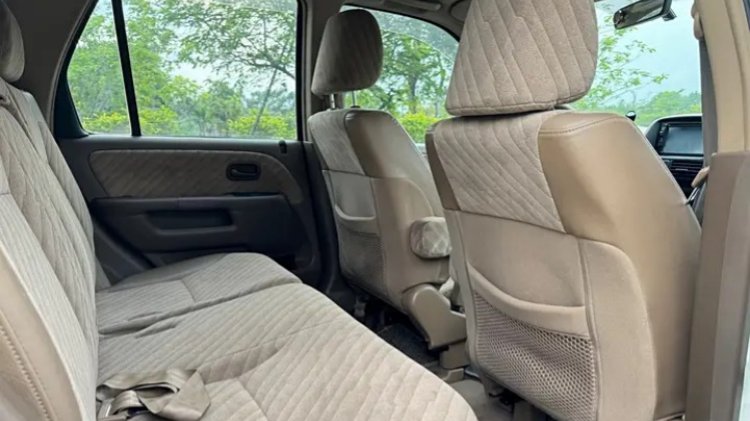 The Interior of Used 2004 Honda CRV for Sale-Back row