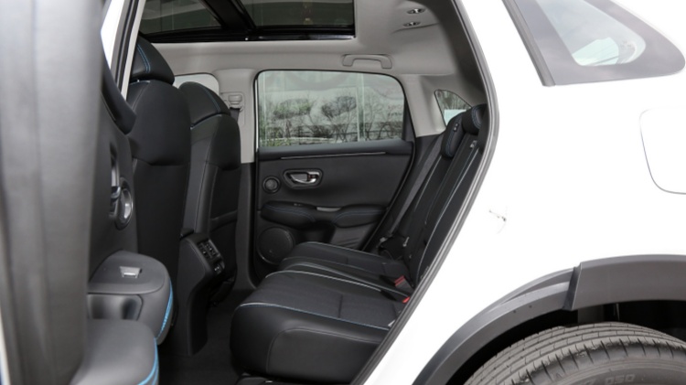 The Interior of Used 2023 Honda HRV for Sale-Back row