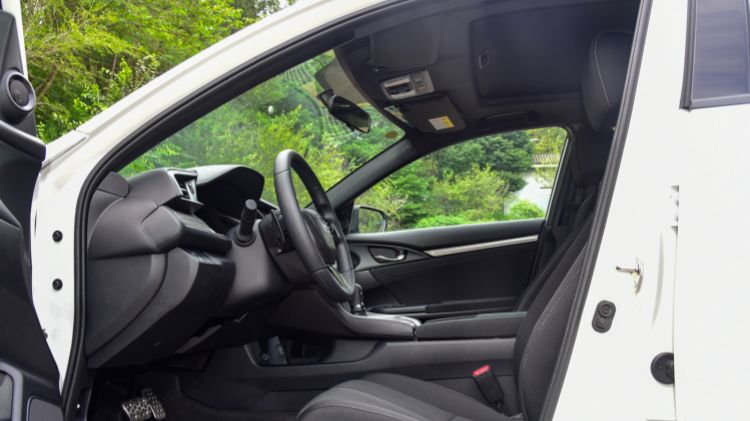 The Interior of Used 2021 Honda Civic Hatchback for Sale