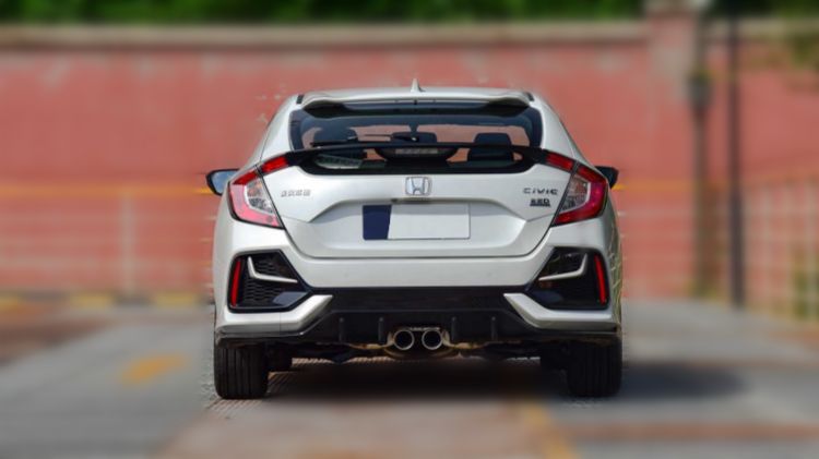 The Exterior of Used 2021 Honda Civic Hatchback for Sale