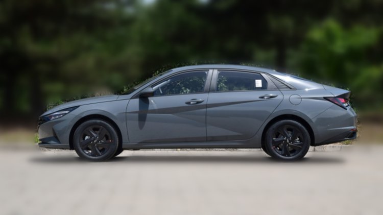 The Exterior of Used 2021 Hyundai Elantra CVT 1.5L