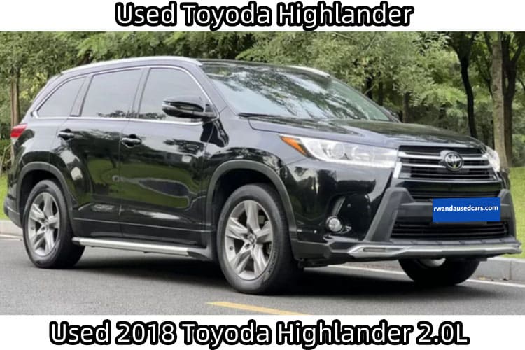 Used 2018 Toyota Highlander for Sale in Rwanda