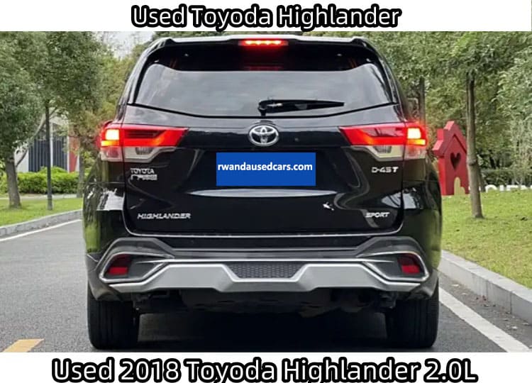 Used 2018 Toyota Highlander for Sale in Rwanda